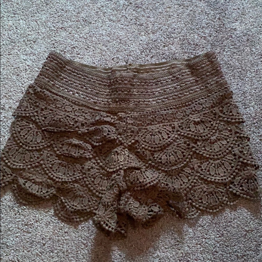 Lace shorts
